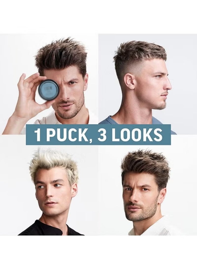 Clay Men's Styling Fiber  | 100ml Strong Hold  Natural Finish | Matte Texture | Pliable  Easy to Wash Out - Image 2