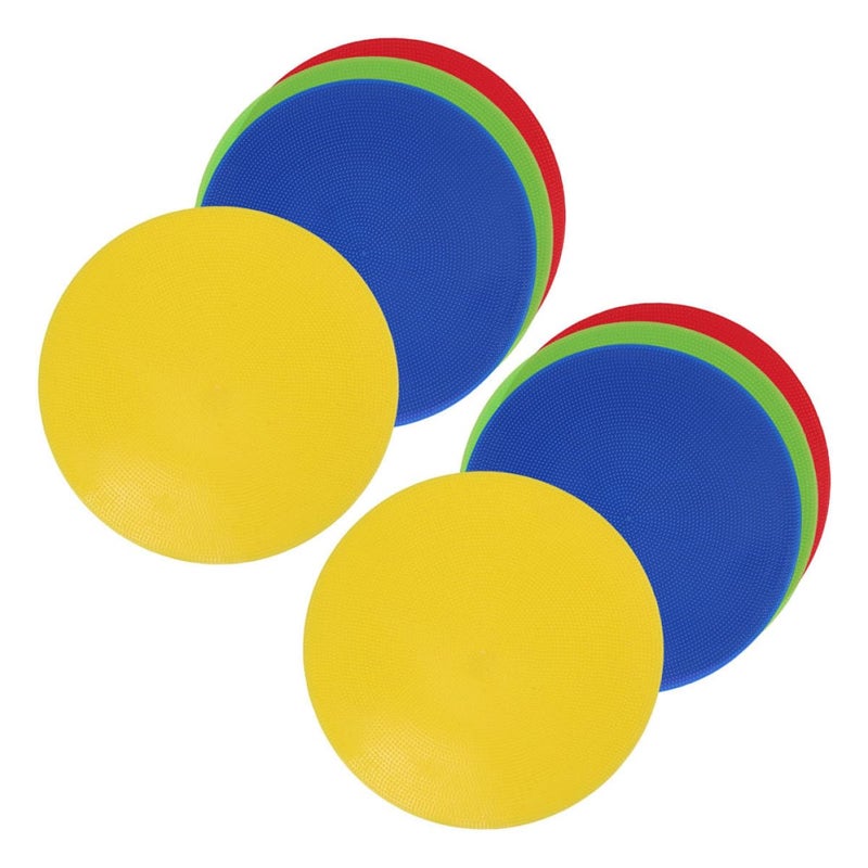 8 Pack Non Slip Flat Spot Markers For Soccer Agility Training Football Basketball Speed Drills - Image 2