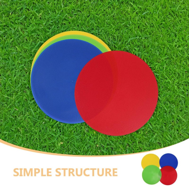 8 Pack Non Slip Flat Spot Markers For Soccer Agility Training Football Basketball Speed Drills - Image 4