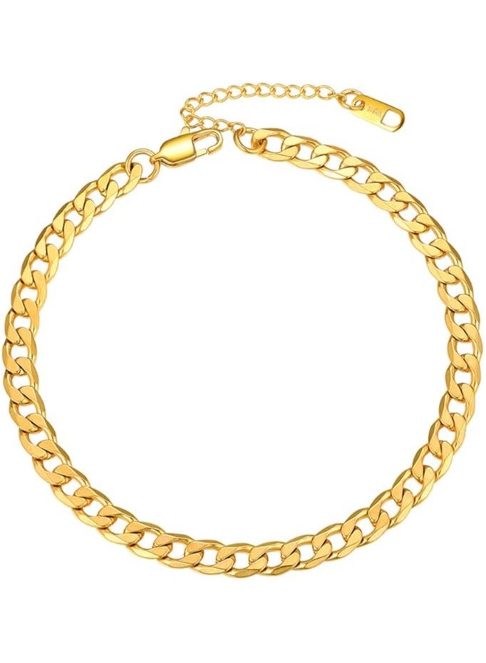 PROSTEEL Anklet Bracelet For Women Summer Simple Dainty Figaro Chain Gold Anklets Ankle Braclet - Image 1