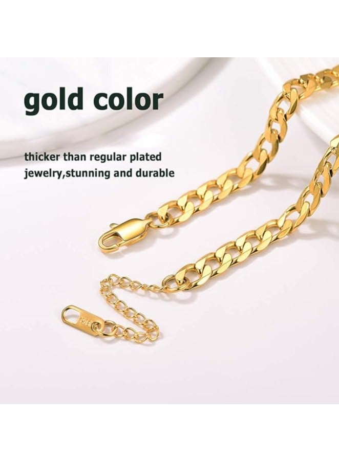 PROSTEEL Anklet Bracelet For Women Summer Simple Dainty Figaro Chain Gold Anklets Ankle Braclet - Image 3