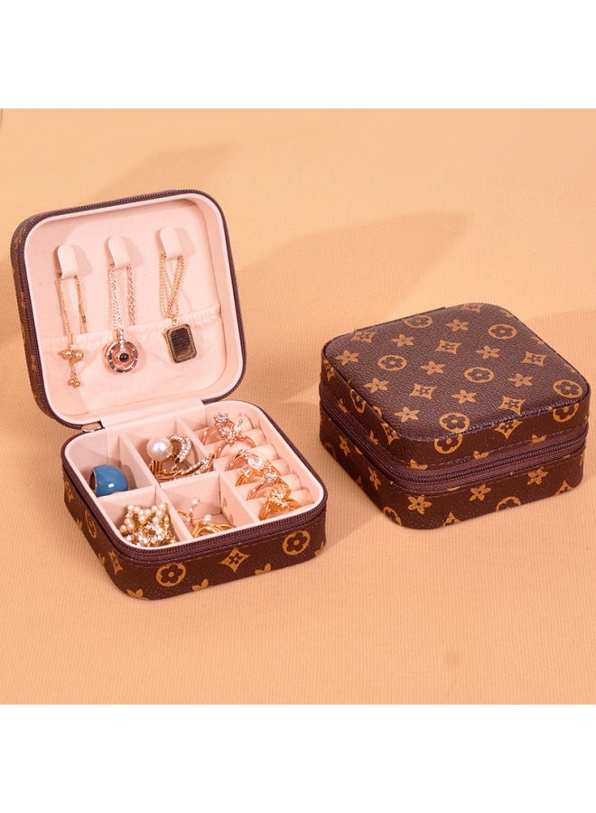 elry Box Storage Box Portable Earrings Hand elry Necklace Ring Small Mini New Box