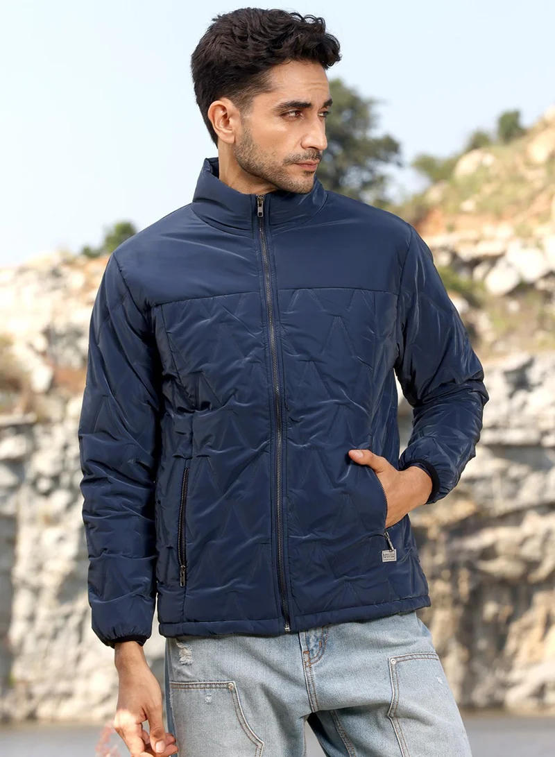 كامبوس سوترا جاكيت رجالي منتفخ أزرق داكن