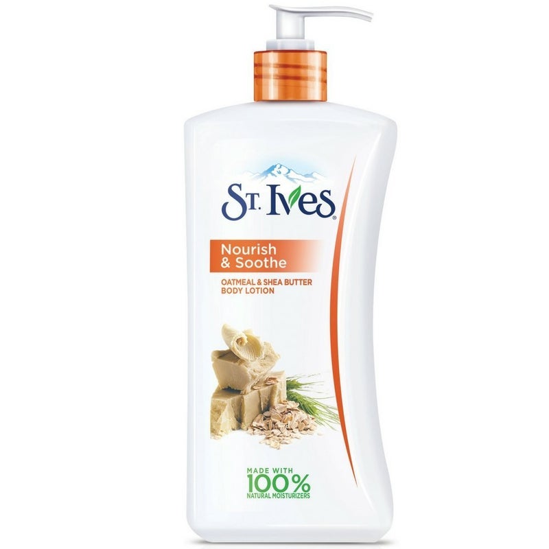 ST. Ives St Ives Body Lotion 21 Ounce Naturally Soothing (621ml) (6 Pack)