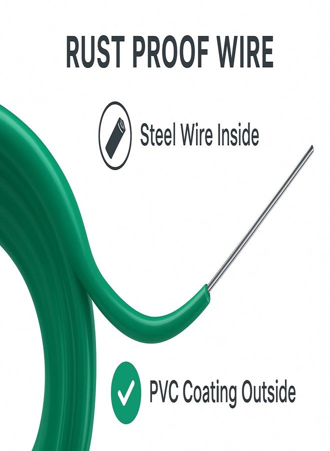 RK Trends PVC Coated GI Wire Clothesline, 20 Metres, Heavy Duty, Assorted Colours - Image 3