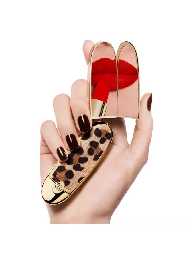 غيرلان GUERLAIN Rouge G - علبة المجوهرات ذات المرآة المزدوجة - Le Fauve - Image 3