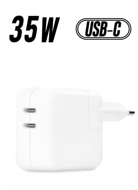 35W Dual Ports Fast Charging USB-C+C Power Adapter USB-C To Lightning Cable For Apple iPhone 14 13 Series