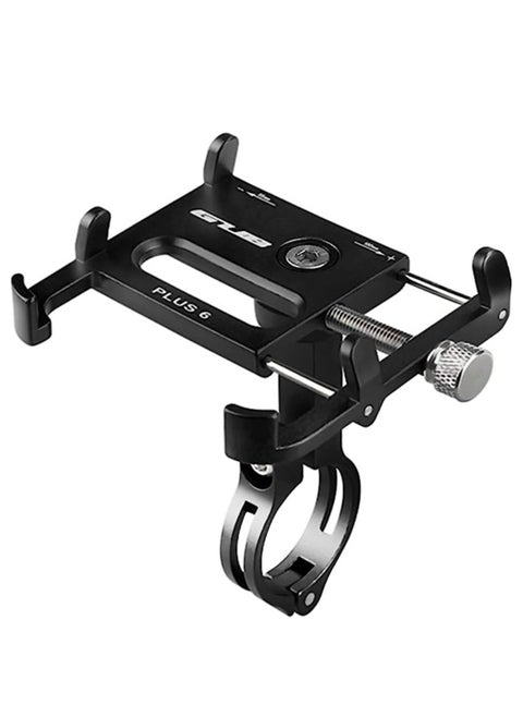 GUB Universal Bicycle & Motorcycle Cell Phone Mount, Full Display Phone Bike Holder with 360° Rotation Adjustable For Iphone X, Huawei P20, Samsung Note9 Note9+ (Black)