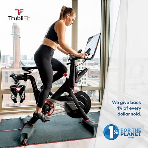 TrubliFit Metal Shoe Rack for Peloton Bike, Does NOT Fit Bike+, Holds 2 Pairs of Peloton Shoes, Space-Saving Shoe Hanger & Shoe Holder, Accessories for the Original Peloton Bike Rides (2-pack) - Image 4