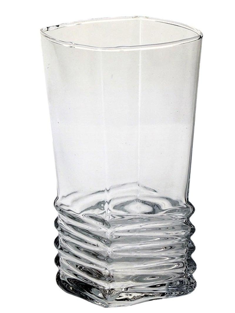 Somil Clear Elegance Timeless Glass Designs for Every Occasion 300 ml Capacity Pack of 4 Size 12 X 7 X 7 Cm - Image 5