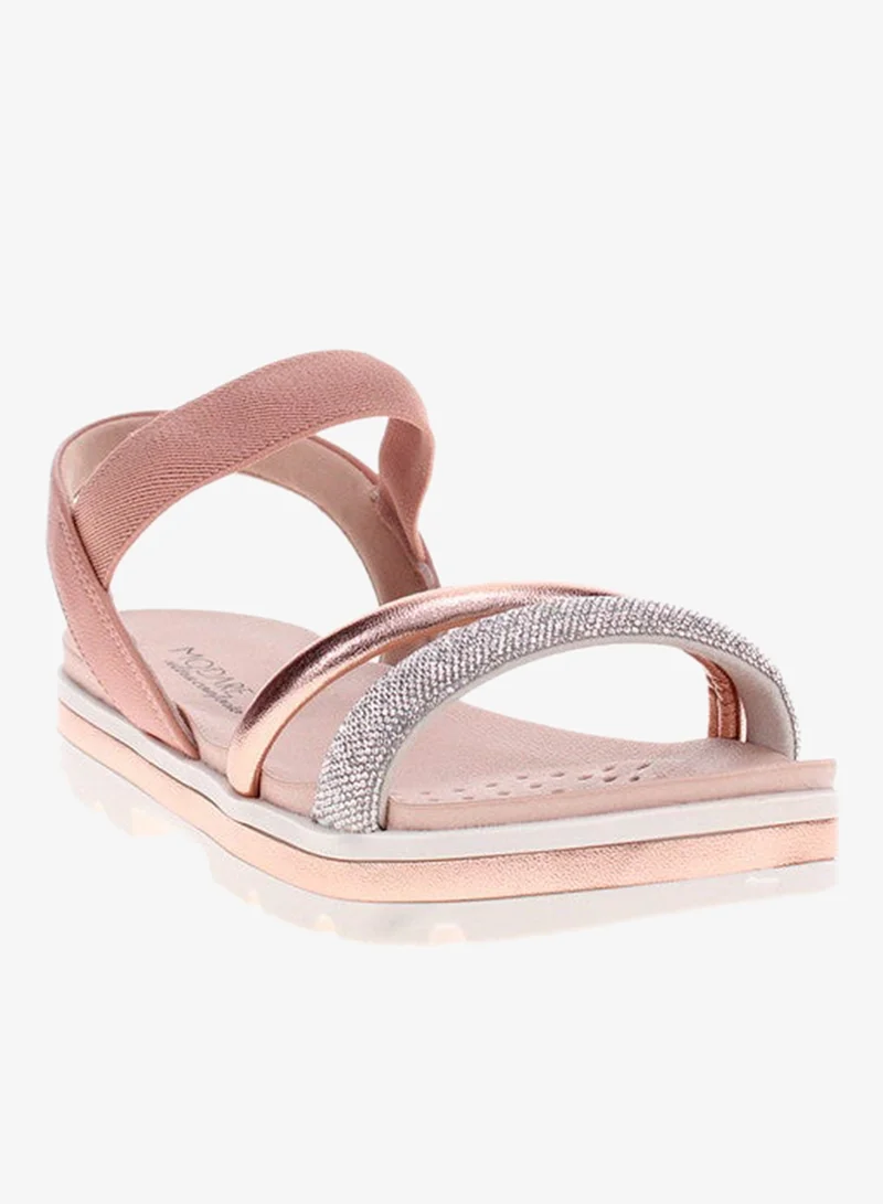 مودار صنادل نسائية بحزام خلفي - صنادل نسائية أنيقة وداعمة بحزام خلفي