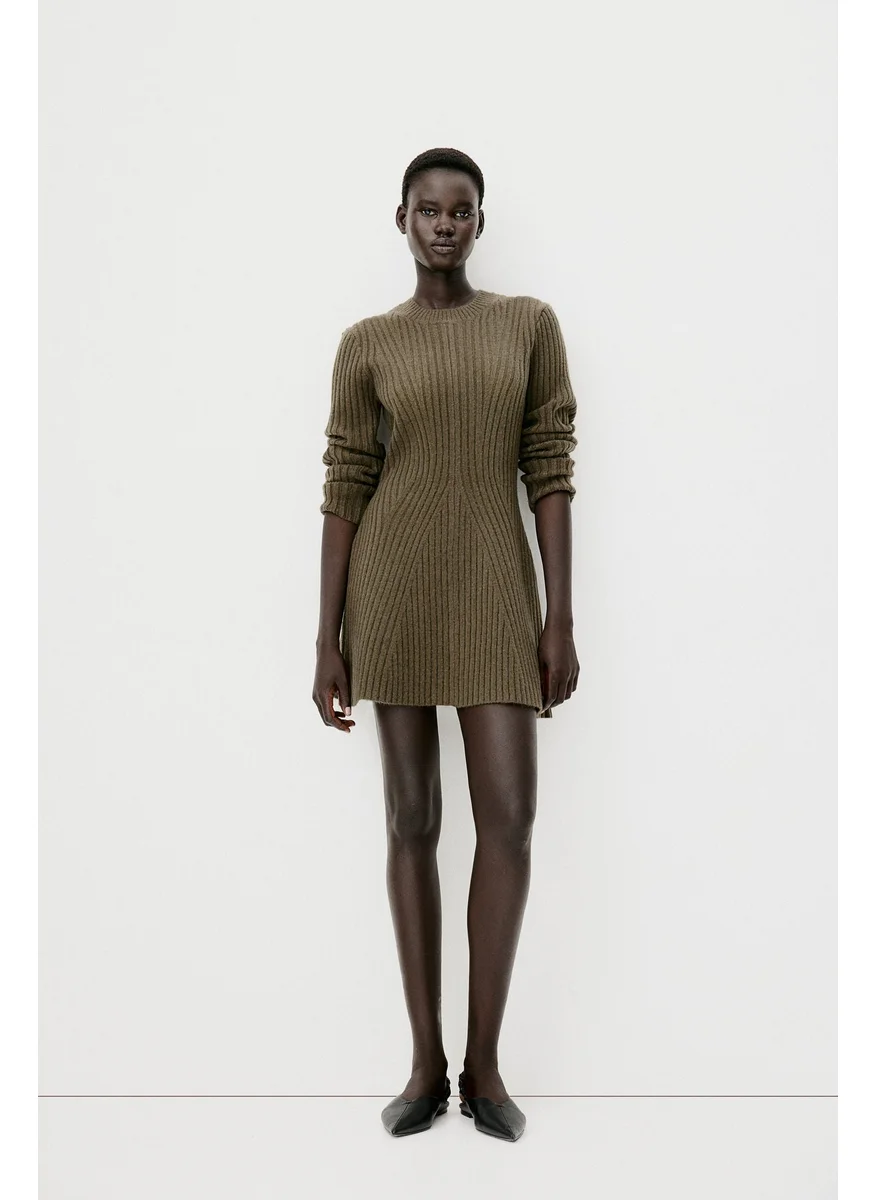 اتش اند ام Rib-Knit Dress