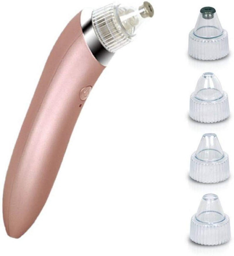 RK enterprise Cleaner Vacuum Beauty Facial Skin Care Blackhead Remover Rose Red - Image 1