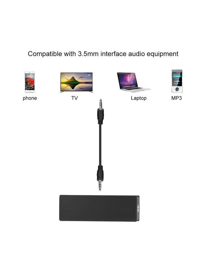 3.5mm Ground Loop Noise Isolator Audio Noise Filter for Home/Car Stereo System