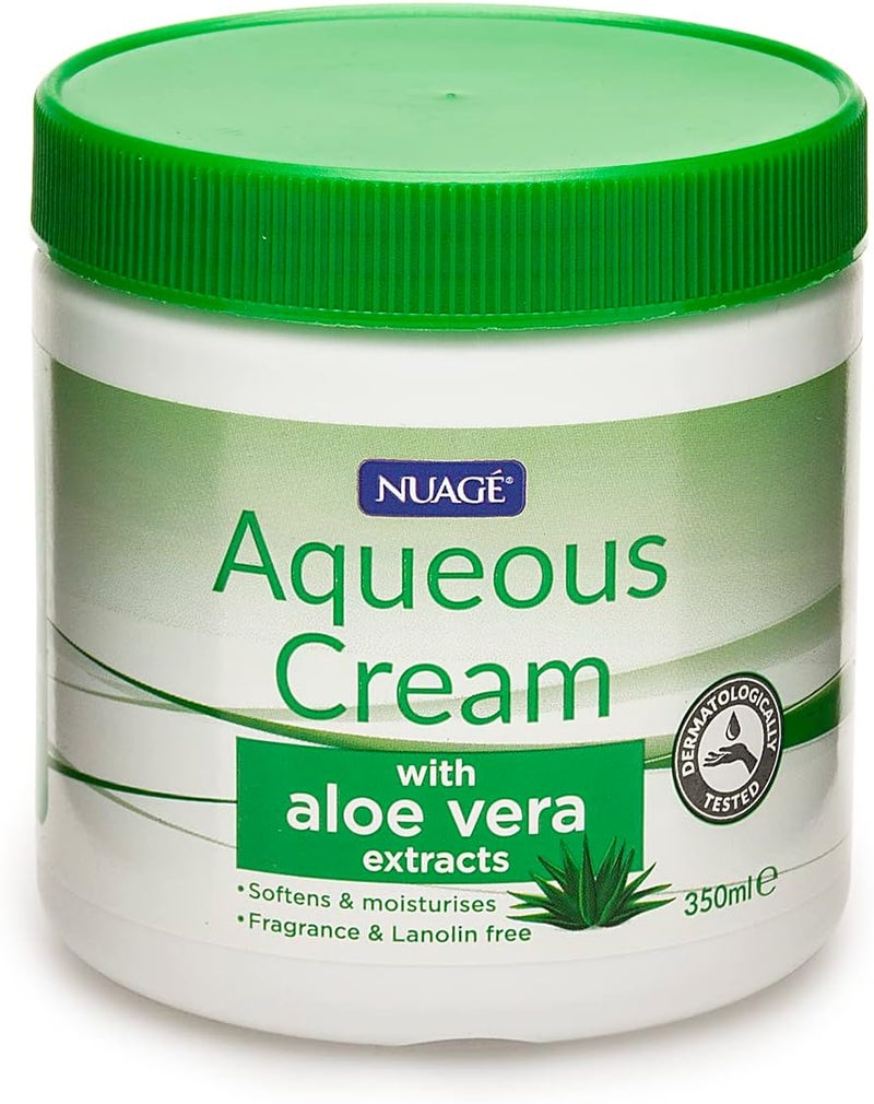 Nuage Aqueous Cream With Added Aloe Vera 350Ml