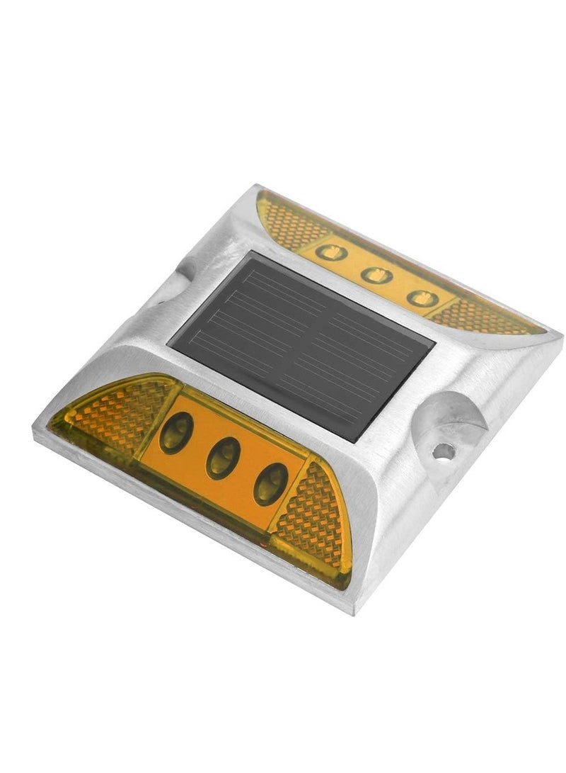Solar Driveway Dock Lights LED Road Reflector for Road,Deck,Dock,Driveway,Garden - pack of 2 - Image 2