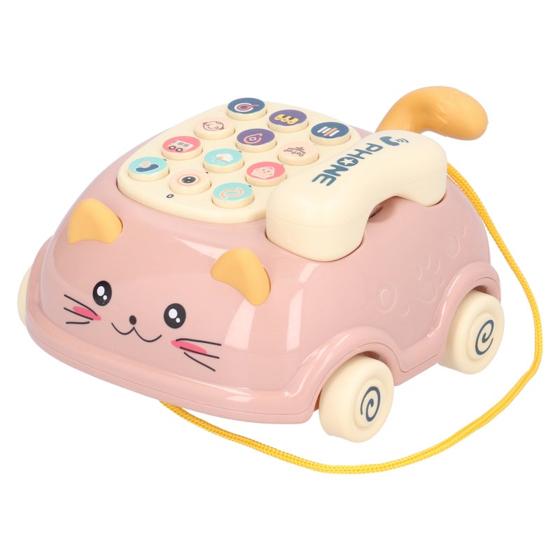 Multifunction Musical Telephone Toy: High-Quality Durable Safe Plastic - Rounded Smooth Edges Early Education Play Phone for Toddlers And Babies Aged Up To 6 Years - Image 3