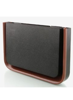 Generic Car Trash Bin For Back Seat - Black/Brown  - Image 4