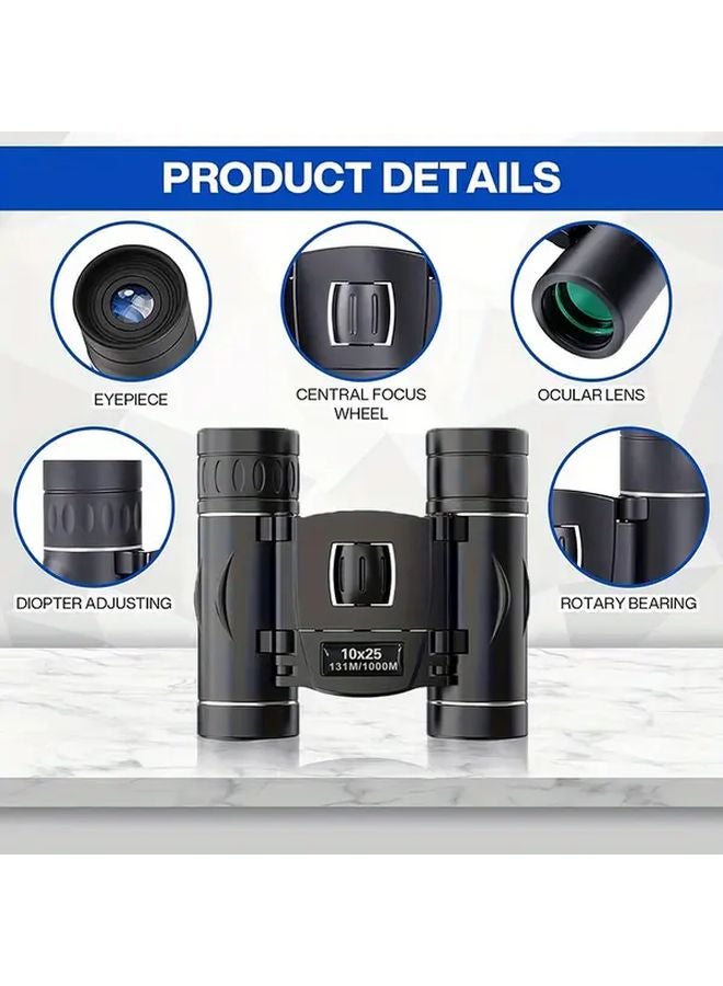 Mini Telescope For Adults Outdoor Long Distance HD Lightweight Portable Binoculars - Image 4