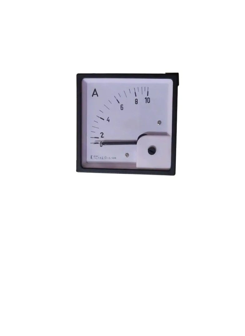 Generic - AC Analogue Panel Ammeter 96x96 CT Type Secondary 1A ERI96 ESI96 - Image 1