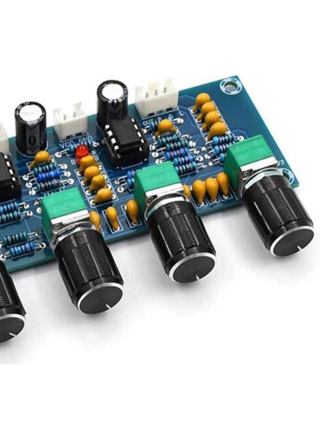لوحة تحكم الصوت XH-A901 NE5532 مع تحكم في مستوى الصوت - أزرق  - Image 1