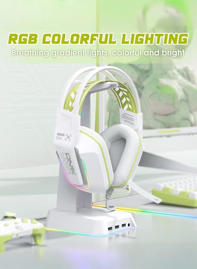 onikuma Onikuma X13 Gaming Headset Wired White - Image 4