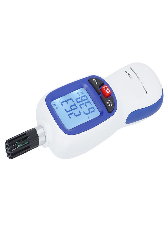 بينيتيك مقياس حرارة ورطوبة رقمي محمول بشاشة LCD، صغير الحجم، لقياس درجة الحرارة والرطوبة، للاستخدام في الصناعة والزراعة. - Image 3