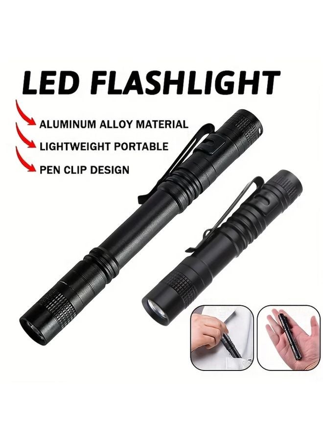 Portable Long Flashlight 1pc Bright Emergency Work Light Multifunctional Mini Pocket Torch - Image 5