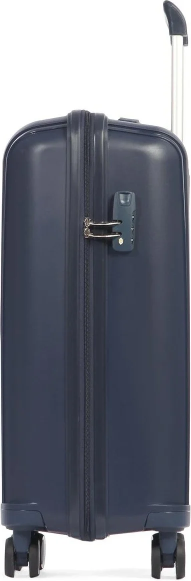 جنكيز باكيل Policarbon Large Size Suitcase – Navy Blue- 241MC305S