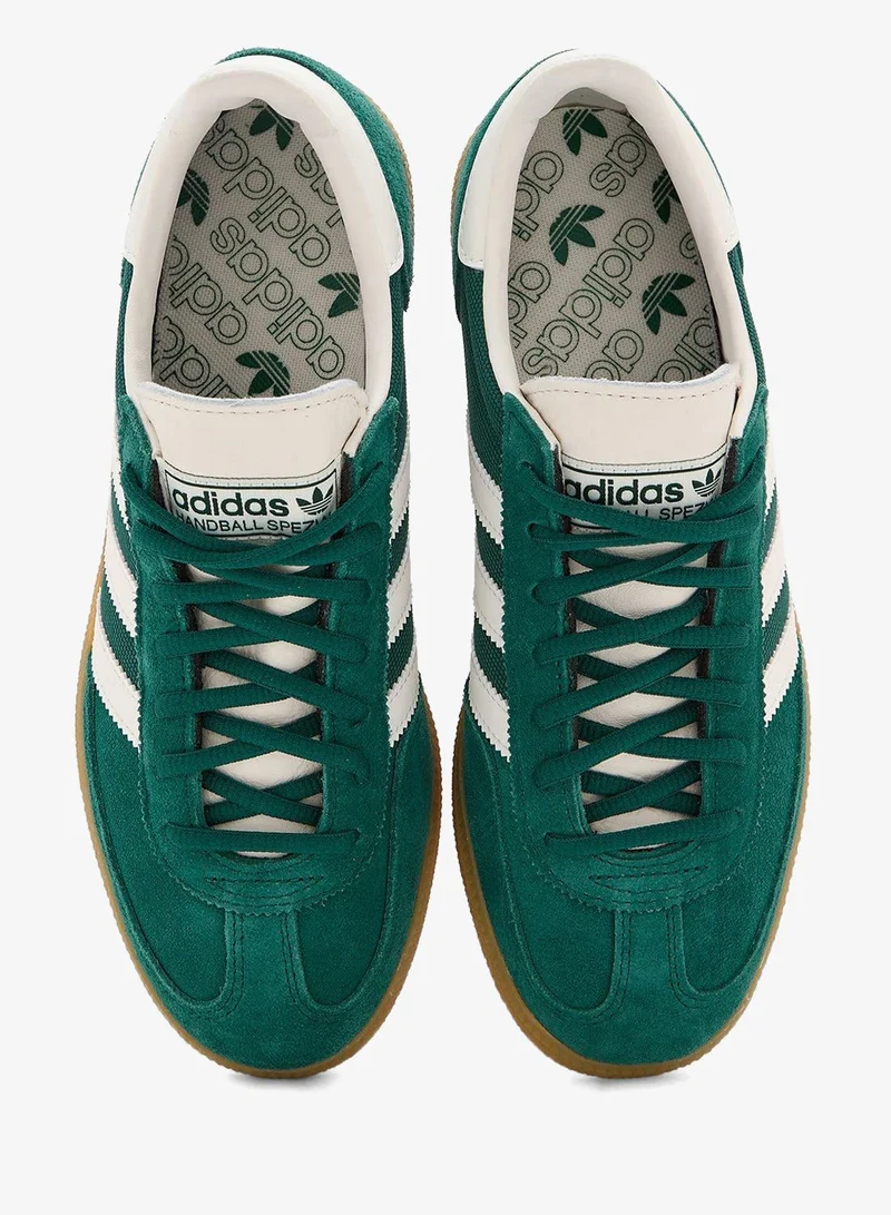Adidas CGREEN/CLOWHI/CWHITE Handball Spezial Green Originals Shoes  | Best Price UAE