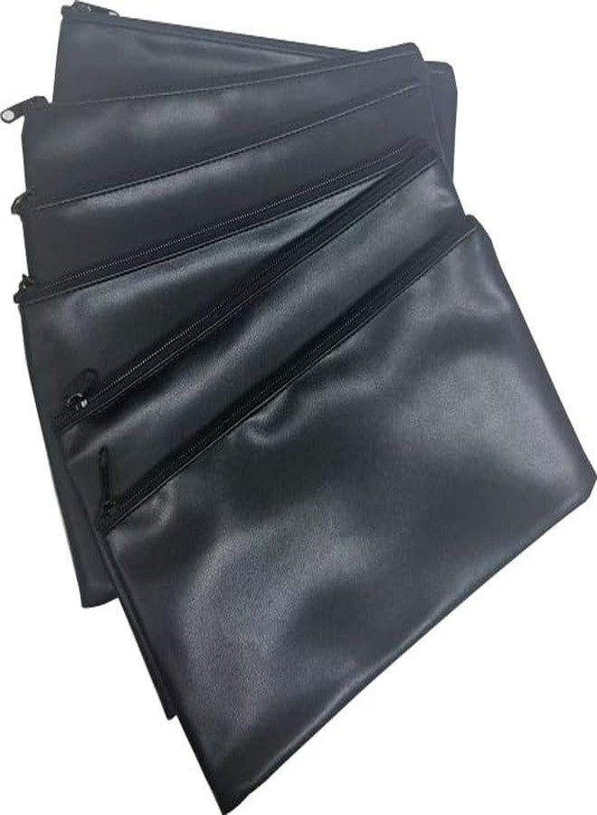 HOMESAN 6 Pieces Money Bags with Zipper, 11x6.1 inch Money Pouch, Bank Bag, Cash Bag, Check Wallet, Cosmetics - Image 1