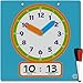 Scribbledo Writable Dry Erase Learning Clock for Kids Write Wipe Demonstration Clock for Kids Learning to Tell Time Classrooms and Homeschool Supplies - Image 2