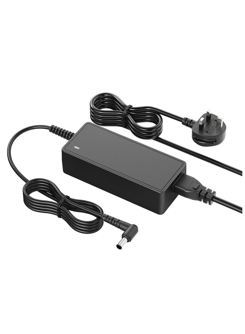 14V AC/DC Adaptor Power Cord for Samsung Monitor S22F350FHR S22A330 S22F352 S24D300HL S27D390H S27D360H C24F390FHR C24RG50FQR C27R500FHR SF35 CR50 CRG5 CF39 Series SyncMaster Gaming Monitor Charger