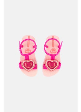 Ipanema Toddlers Girl My First V Baby Adjustable Buckle Sandals, Pink  - Image 3