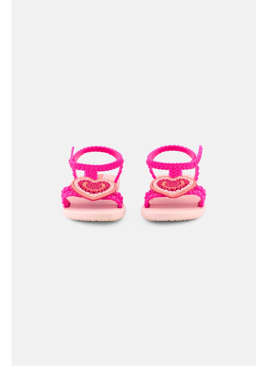 Ipanema Toddlers Girl My First V Baby Adjustable Buckle Sandals, Pink  - Image 2