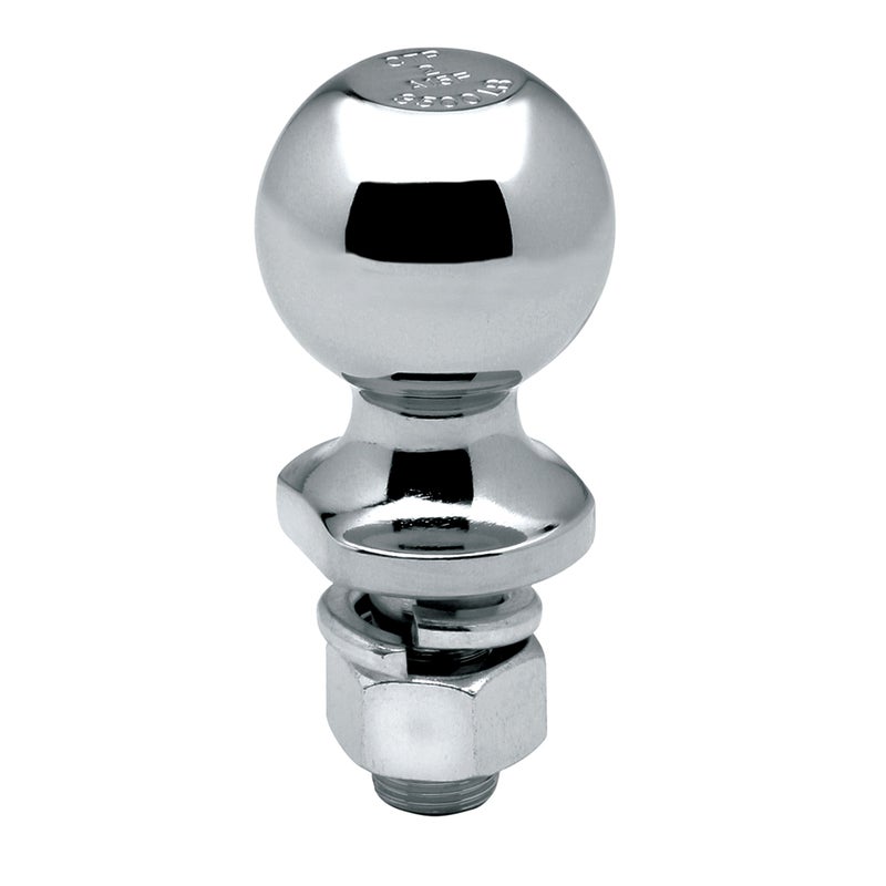 Draw-Tite 63889 Trailer Hitch Ball, 2 in. Diameter, 3,500 lbs. Capacity, 3/4 in. Shank Dia, 2-3/8 in. Shank Length, Chrome - Image 5