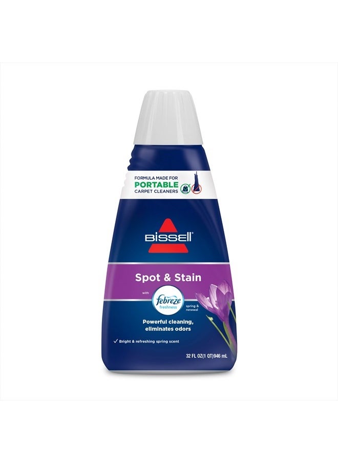 Bissell BISSELL Spot & Stain with Febreze Freshness Spring & Renewal Formula, 7149, 32 ounces  - Image 1