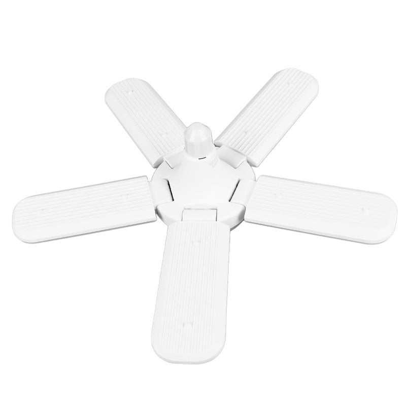 Foldable 5 Blade Garage Light Voice Control Energy Saving Deformable Lamp For Home - Image 3