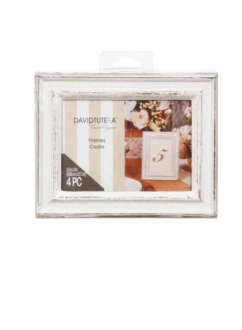 ديفيد توتيرا إطار أبيض مقاس 3.5 × 5 بوصات - Image 3