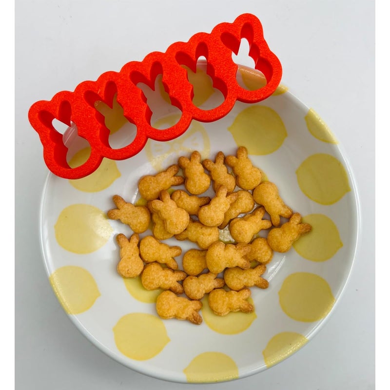 Mighty Gadget Mini Easter Bunny Cookie Cutter, 1" Made in USA by Mighty Gadget (5 bunny) - Image 4