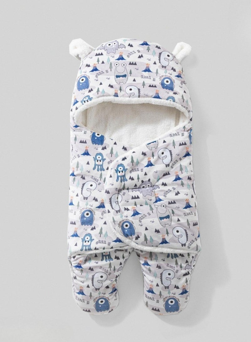 full moon 1 Newborn Swaddle Sack, Wearable Blankets Wrap for Baby