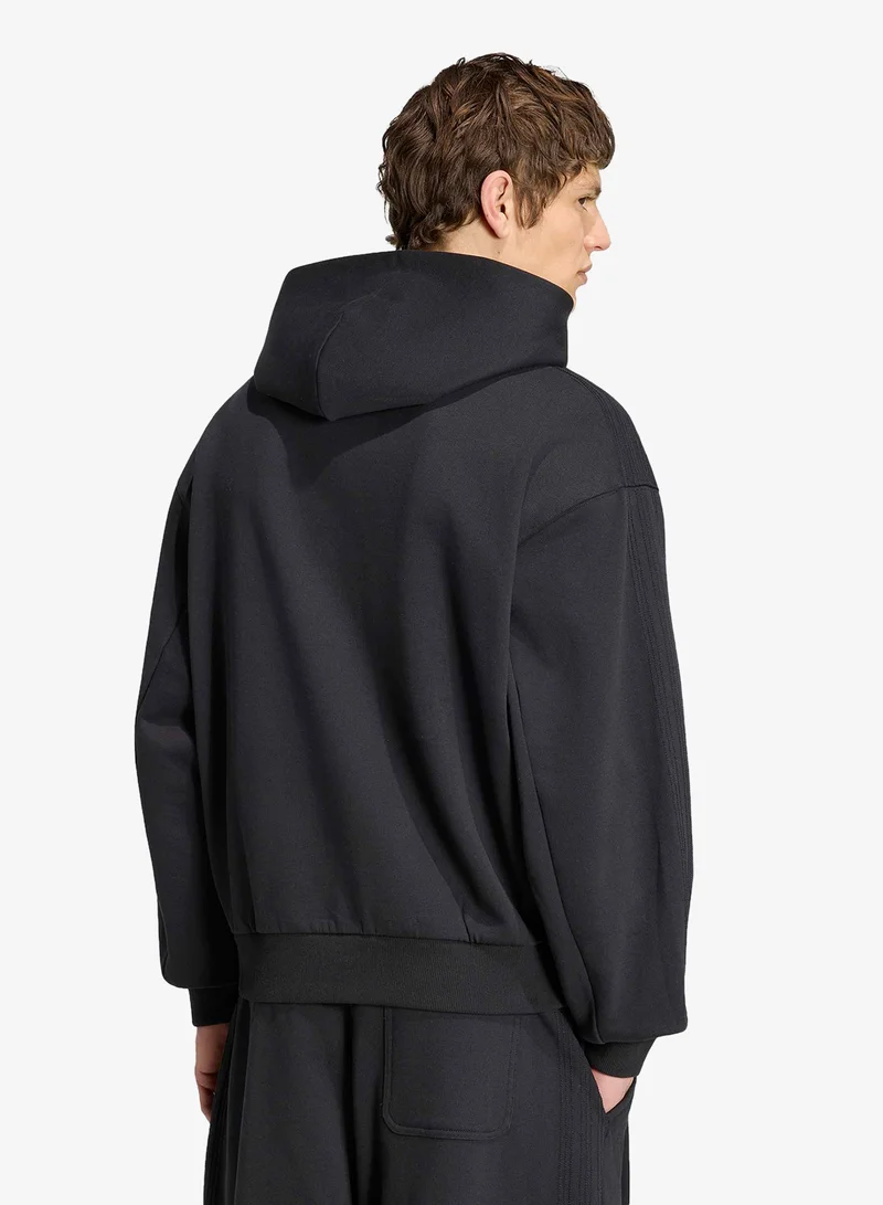 Adidas Originals BLACK Premium Essential Hoodie for Men | Best Price UAE