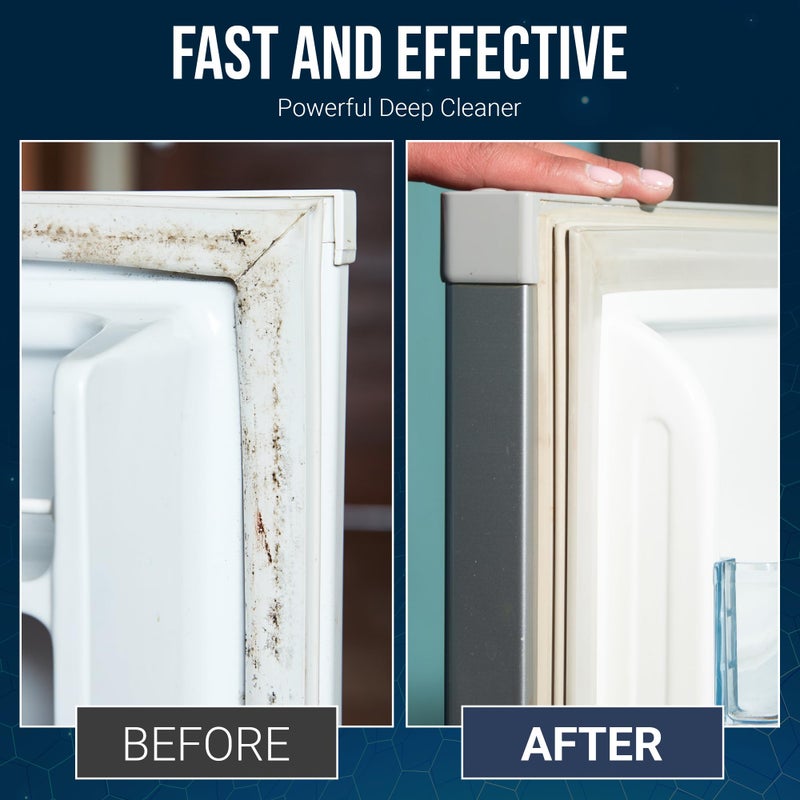 ShineY Black Stain Gel Cleaner Heavy Duty Stain Cleaner for Front Loader Washing Machine Seal, Bathroom Grout, Shower, Caulk - Front Load Washer Cleaning Solution - 7 Fl Oz - Image 3