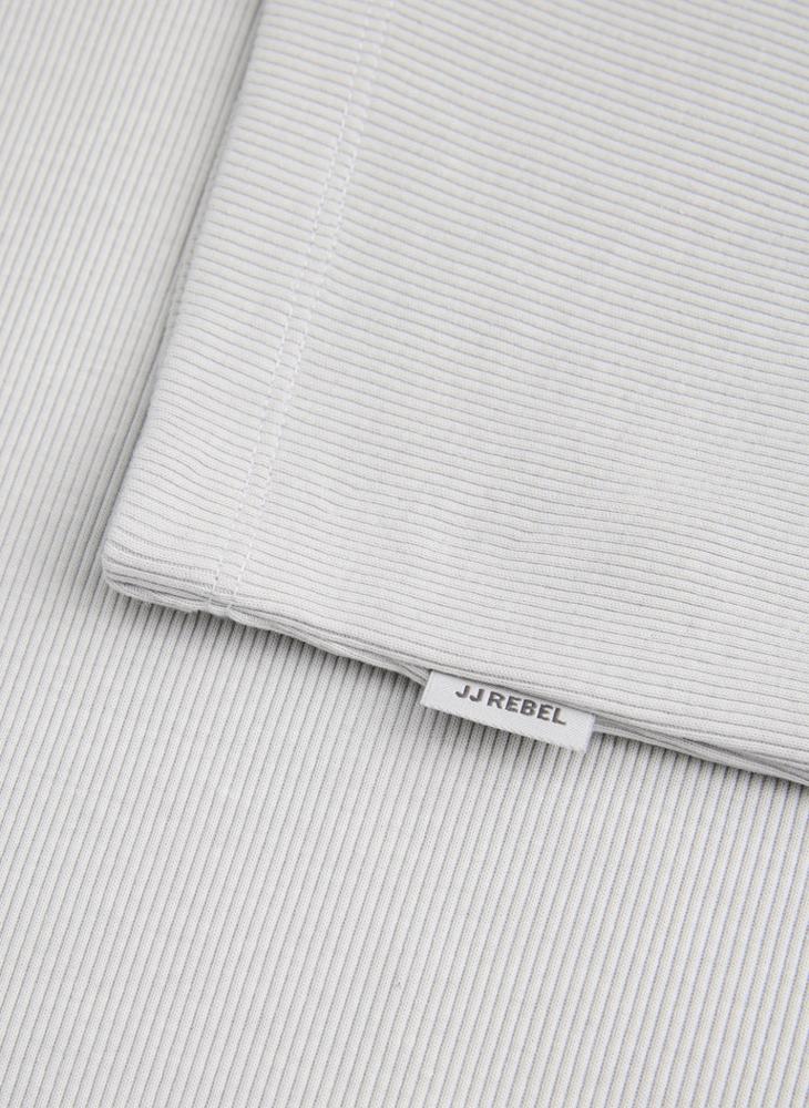 ج ج ريبل تيشيرت كاجوال بياقة دائرية وقصة عادية - Image 4