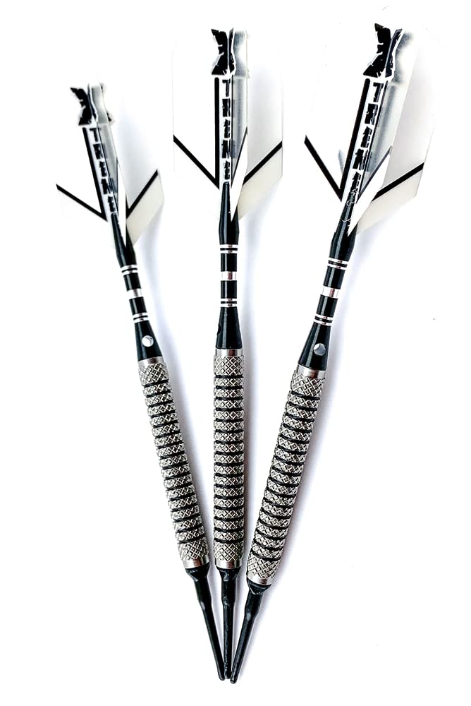 US Darts Xtreme Medium Grip 26 Grams NoBounce Moveable Point Darts 90 Tungsten Darts with Upgrade Kit - Image 2