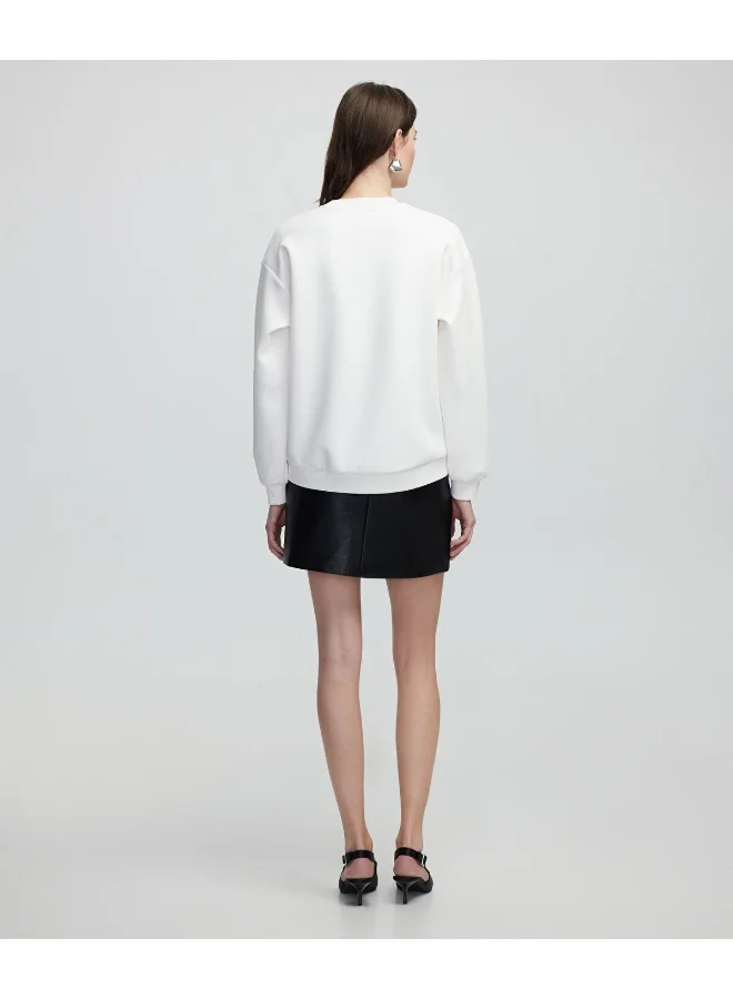 إبيكيول Flower Applique Sweatshirt