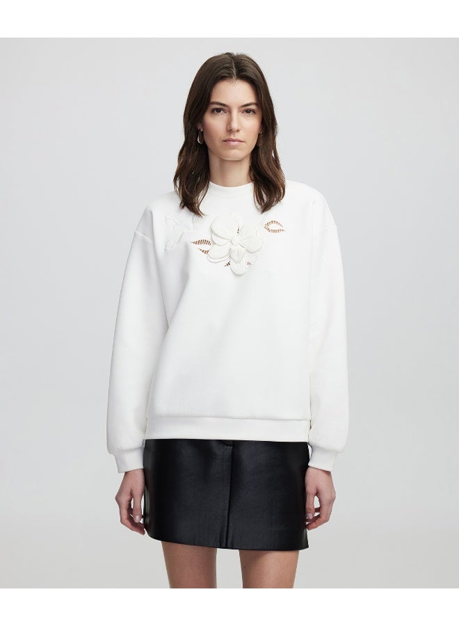Ipekyol Flower Applique Sweatshirt  - Image 5