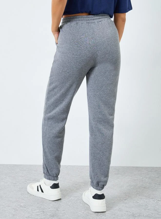 Take Two Take Two Women Grey Elastic Cuffed Joggers