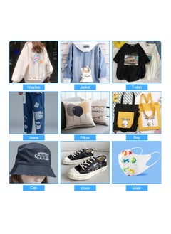 Generic Eco-solvent printable HTV roll applied to all types of fabrics such as t-shirts, sportwear & uniforms with colorful logos, 50 cm*25 m.  - Image 5
