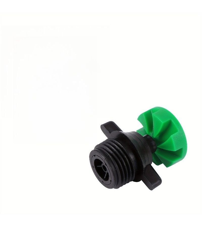 Green 360 Rotating Sprinkler Set 2 Piece 12 Inch Male Thread Automatic Irrigation - Image 5
